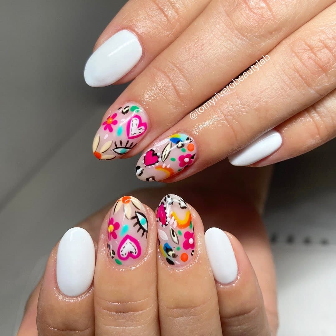 French Gold Floral Set